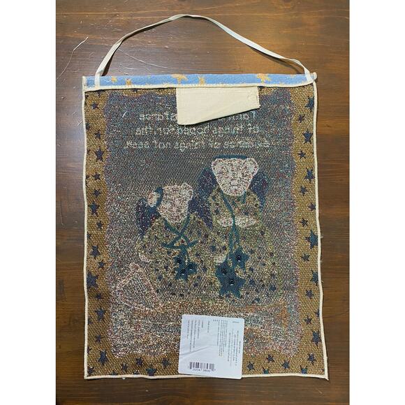 NWT The Boyd's Bear Collection Manual Woodworkers 2 Bear Angels Faith Tapestry - Picture 9 of 13